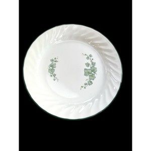 Corelle Swirl Callaway Green Ivy 7 1/4" Salad Plates Set of 8